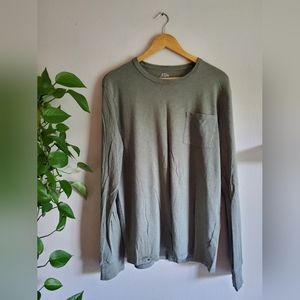 Sage green J. Crew long sleeve